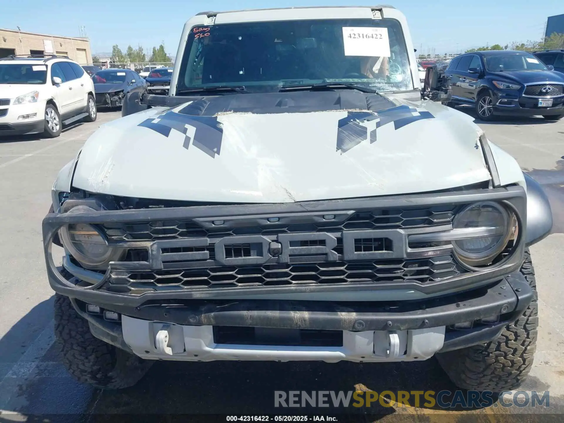 6 Photograph of a damaged car 1FMEE5JR7PLC04106 FORD BRONCO 2023