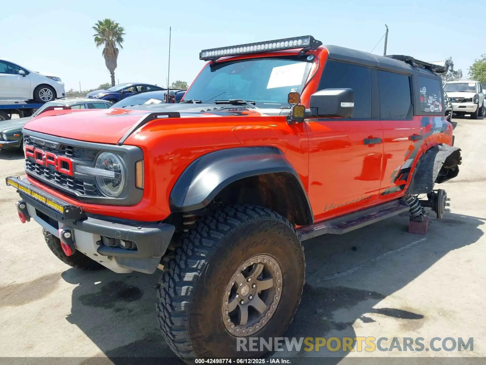 2 Photograph of a damaged car 1FMEE5JR9PLB90113 FORD BRONCO 2023