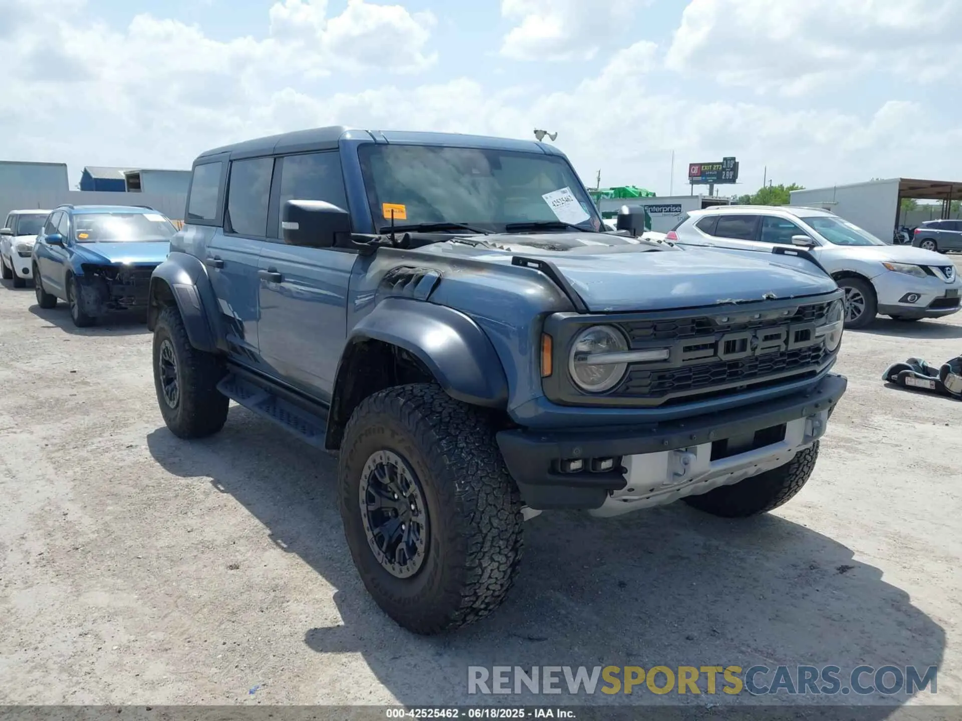 1 Photograph of a damaged car 1FMEE5JRXPLB92095 FORD BRONCO 2023