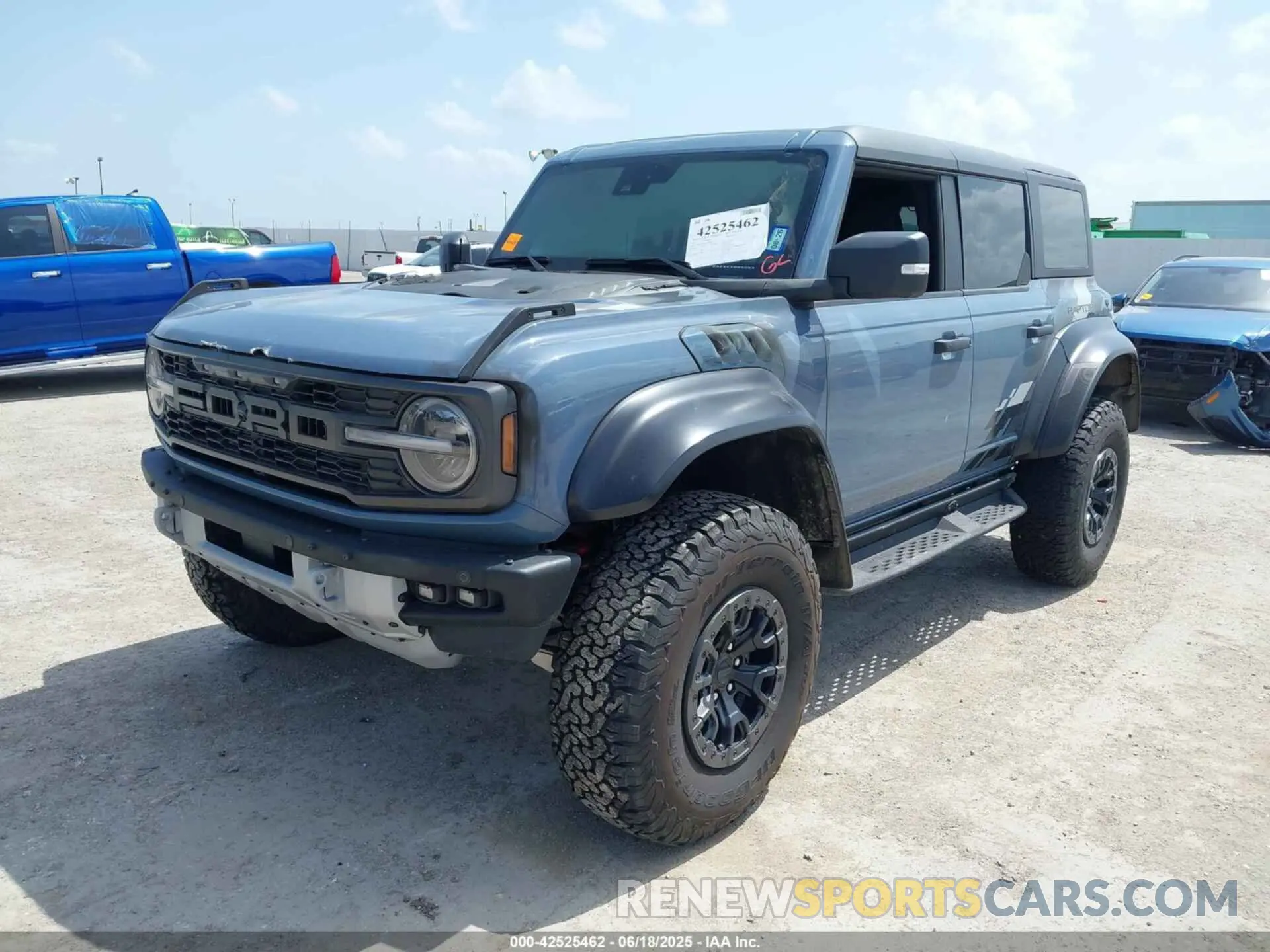 2 Photograph of a damaged car 1FMEE5JRXPLB92095 FORD BRONCO 2023