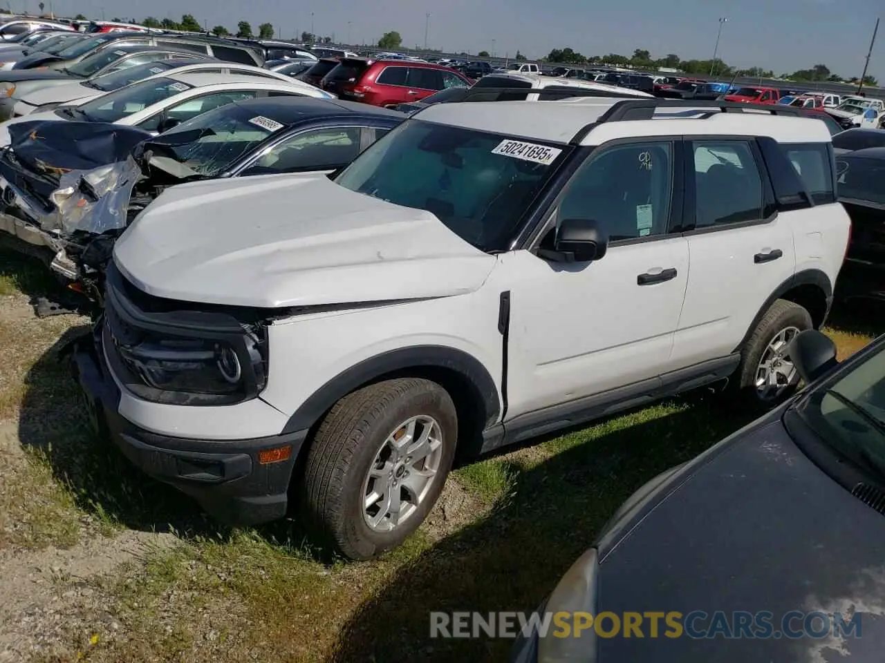 1 Photograph of a damaged car 3FMCR9A69PRD19610 FORD BRONCO 2023