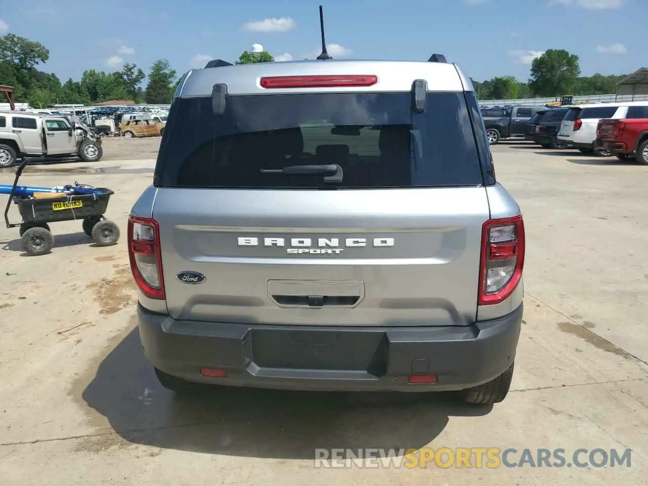 6 Photograph of a damaged car 3FMCR9B60PRD12026 FORD BRONCO 2023