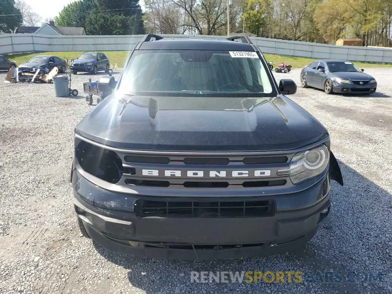 5 Photograph of a damaged car 3FMCR9B60PRD39615 FORD BRONCO 2023