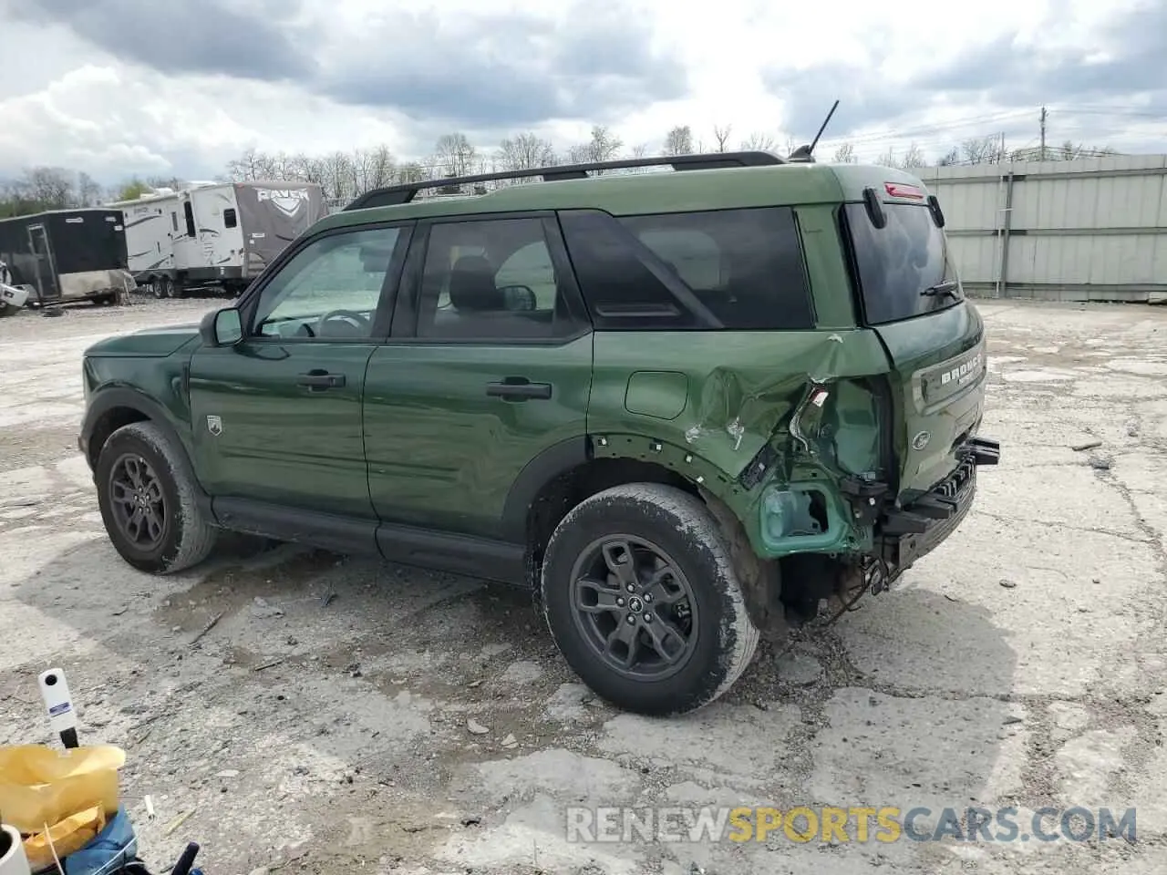 2 Photograph of a damaged car 3FMCR9B60PRD52719 FORD BRONCO 2023
