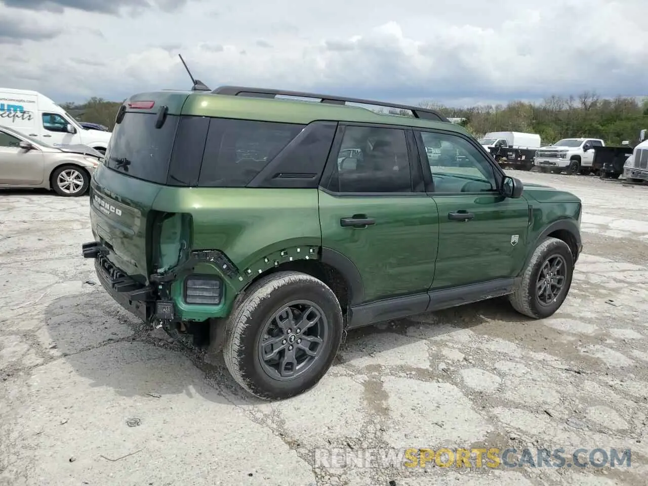 3 Photograph of a damaged car 3FMCR9B60PRD52719 FORD BRONCO 2023