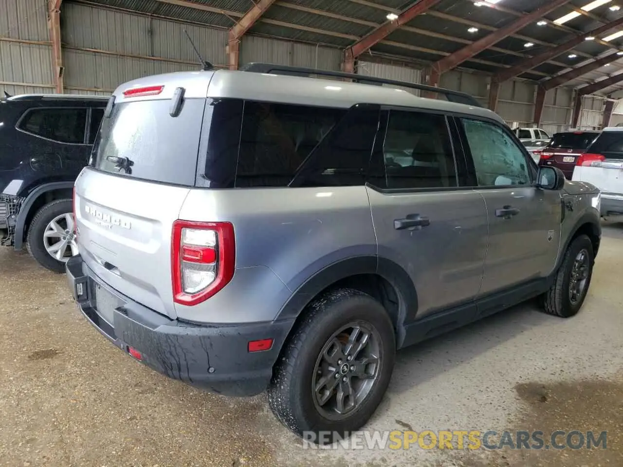 3 Photograph of a damaged car 3FMCR9B60PRE10294 FORD BRONCO 2023