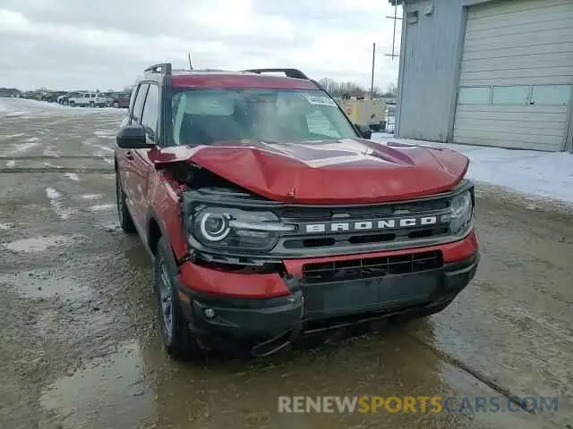14 Photograph of a damaged car 3FMCR9B61PRD34066 FORD BRONCO 2023