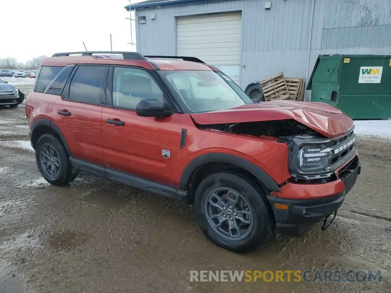 4 Photograph of a damaged car 3FMCR9B61PRD34066 FORD BRONCO 2023