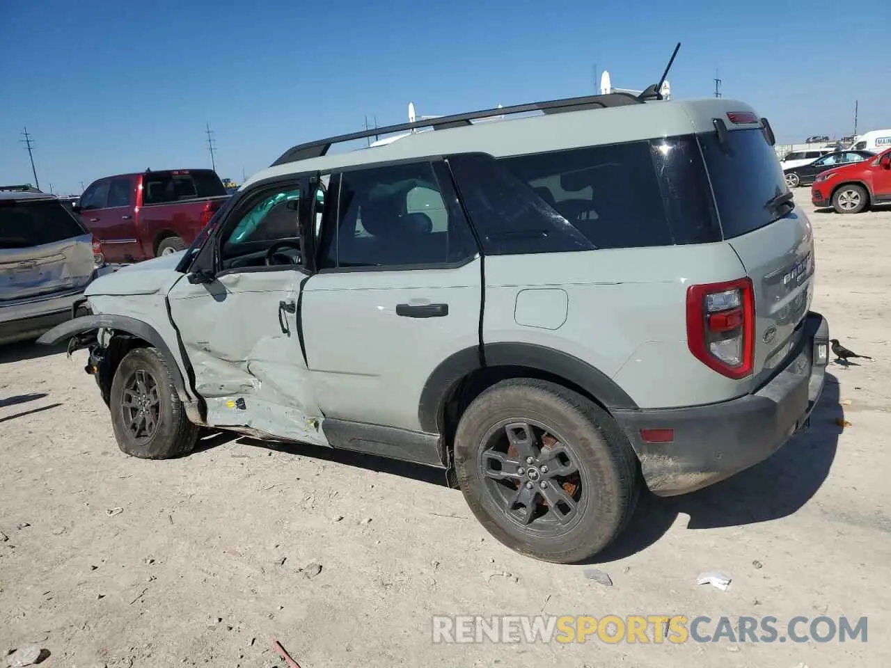 2 Photograph of a damaged car 3FMCR9B61PRD67262 FORD BRONCO 2023