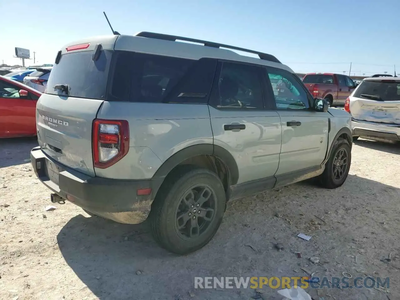 3 Photograph of a damaged car 3FMCR9B61PRD67262 FORD BRONCO 2023