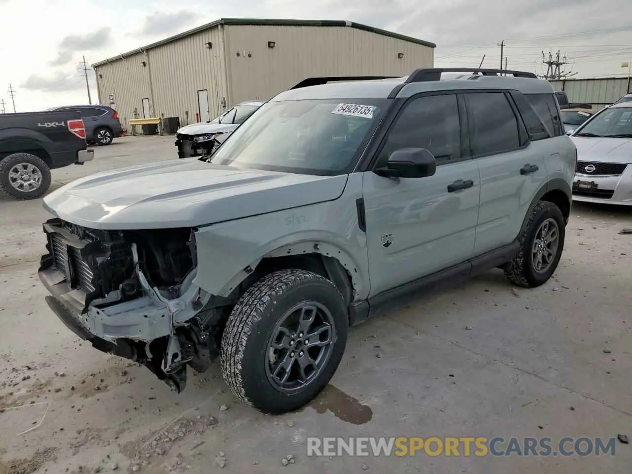 1 Photograph of a damaged car 3FMCR9B61PRE12152 FORD BRONCO 2023