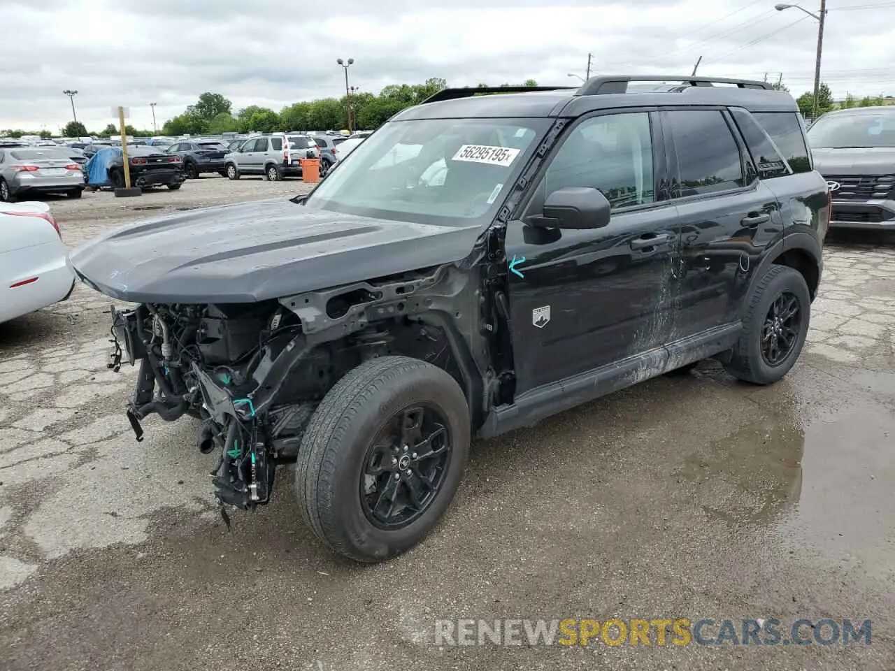 1 Photograph of a damaged car 3FMCR9B61PRE24981 FORD BRONCO 2023