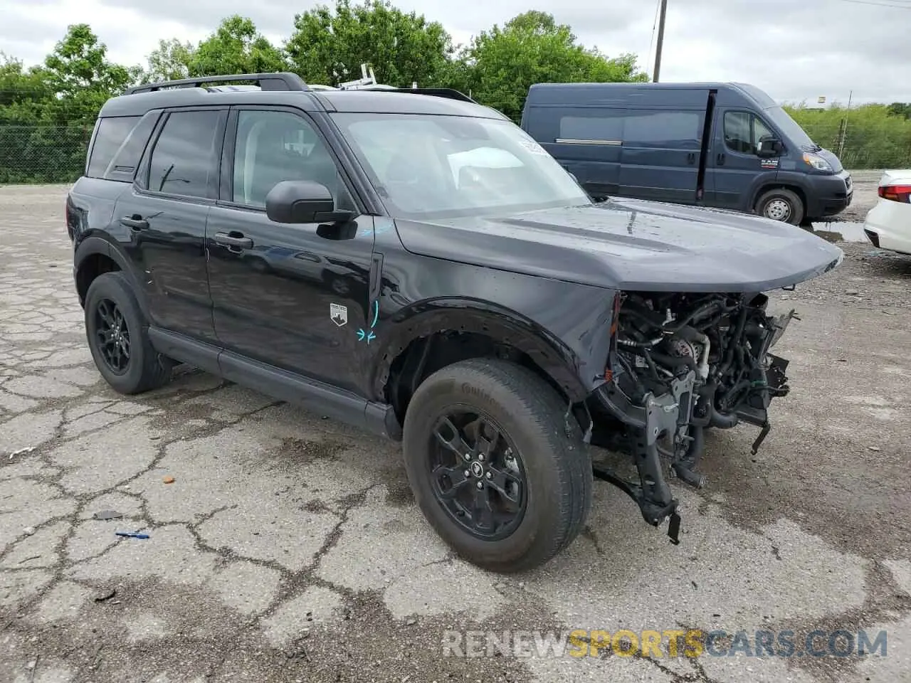 4 Photograph of a damaged car 3FMCR9B61PRE24981 FORD BRONCO 2023