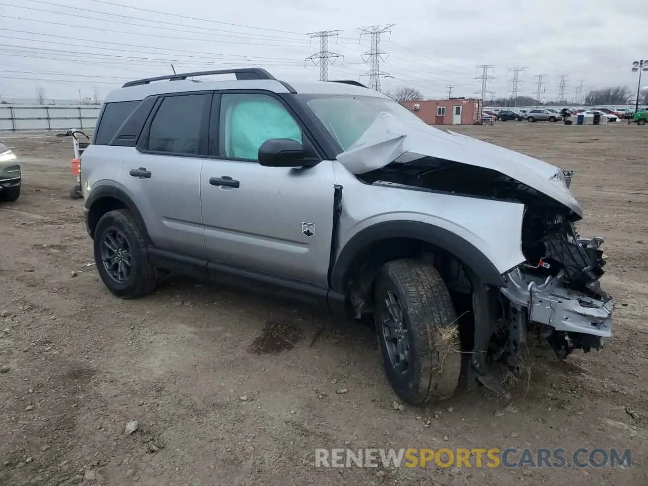 4 Photograph of a damaged car 3FMCR9B61PRE35589 FORD BRONCO 2023