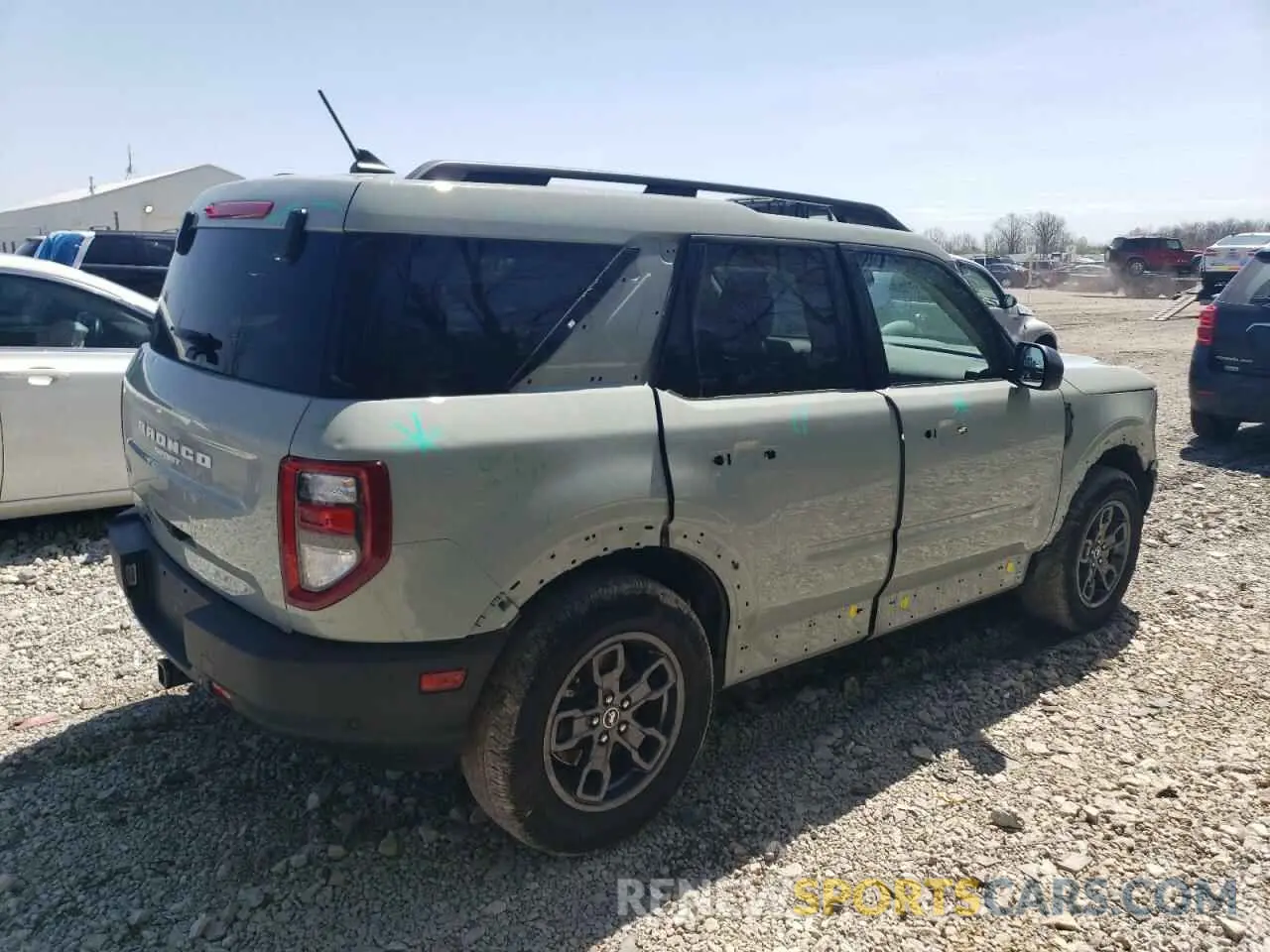 3 Photograph of a damaged car 3FMCR9B62PRD27854 FORD BRONCO 2023