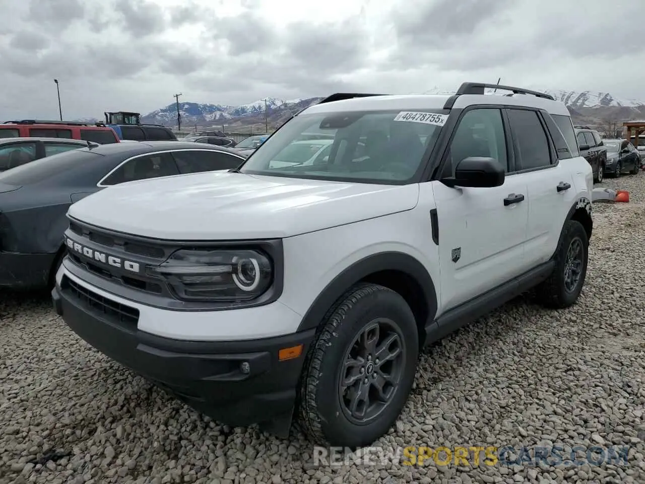 1 Photograph of a damaged car 3FMCR9B62PRD35355 FORD BRONCO 2023