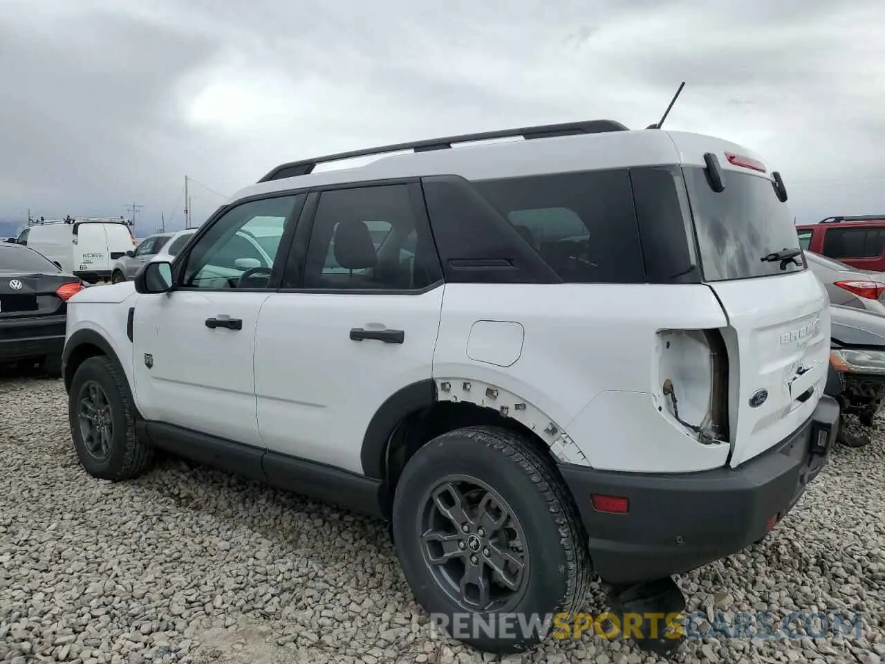 2 Photograph of a damaged car 3FMCR9B62PRD35355 FORD BRONCO 2023