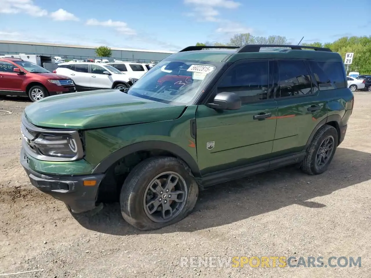 1 Photograph of a damaged car 3FMCR9B62PRD61843 FORD BRONCO 2023