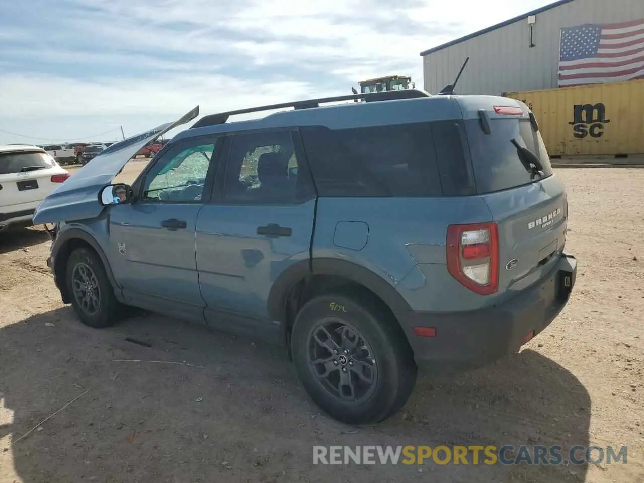 2 Photograph of a damaged car 3FMCR9B63PRE07986 FORD BRONCO 2023