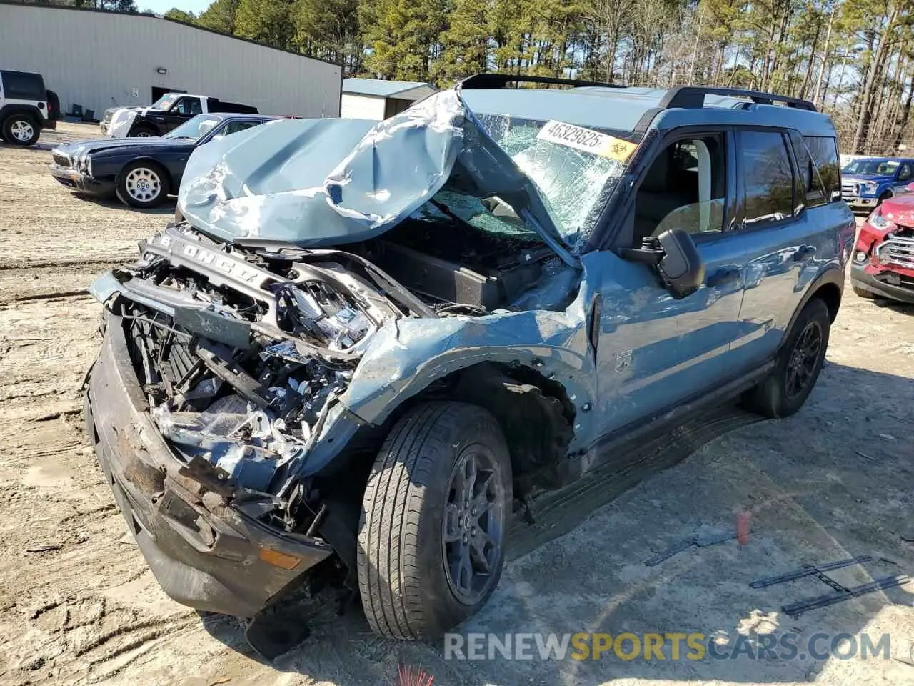 1 Photograph of a damaged car 3FMCR9B63PRE33617 FORD BRONCO 2023