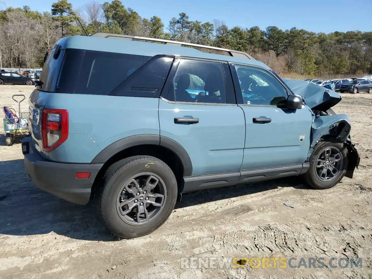 3 Photograph of a damaged car 3FMCR9B63PRE33617 FORD BRONCO 2023