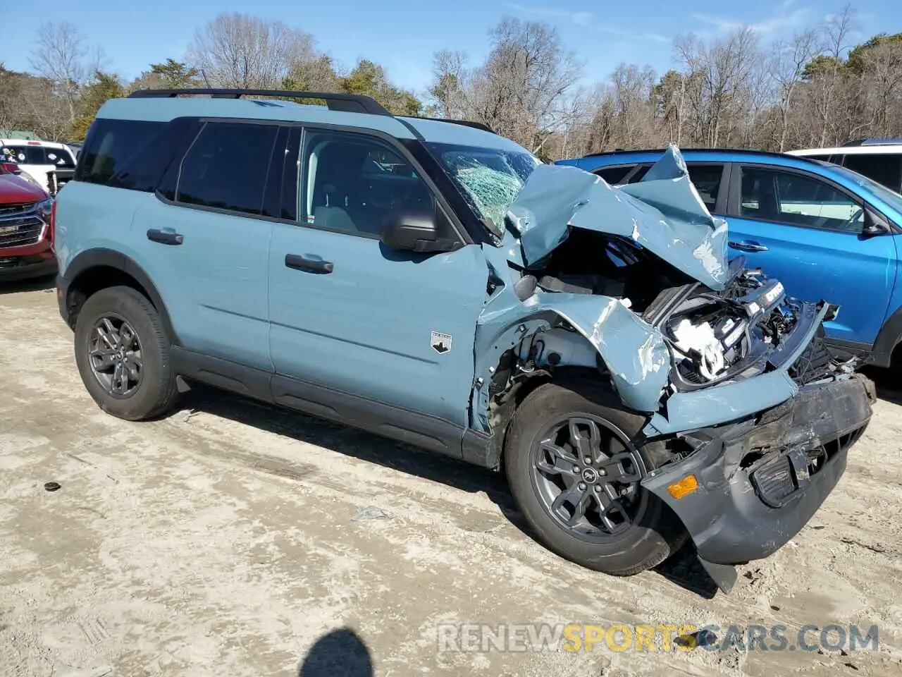 4 Photograph of a damaged car 3FMCR9B63PRE33617 FORD BRONCO 2023