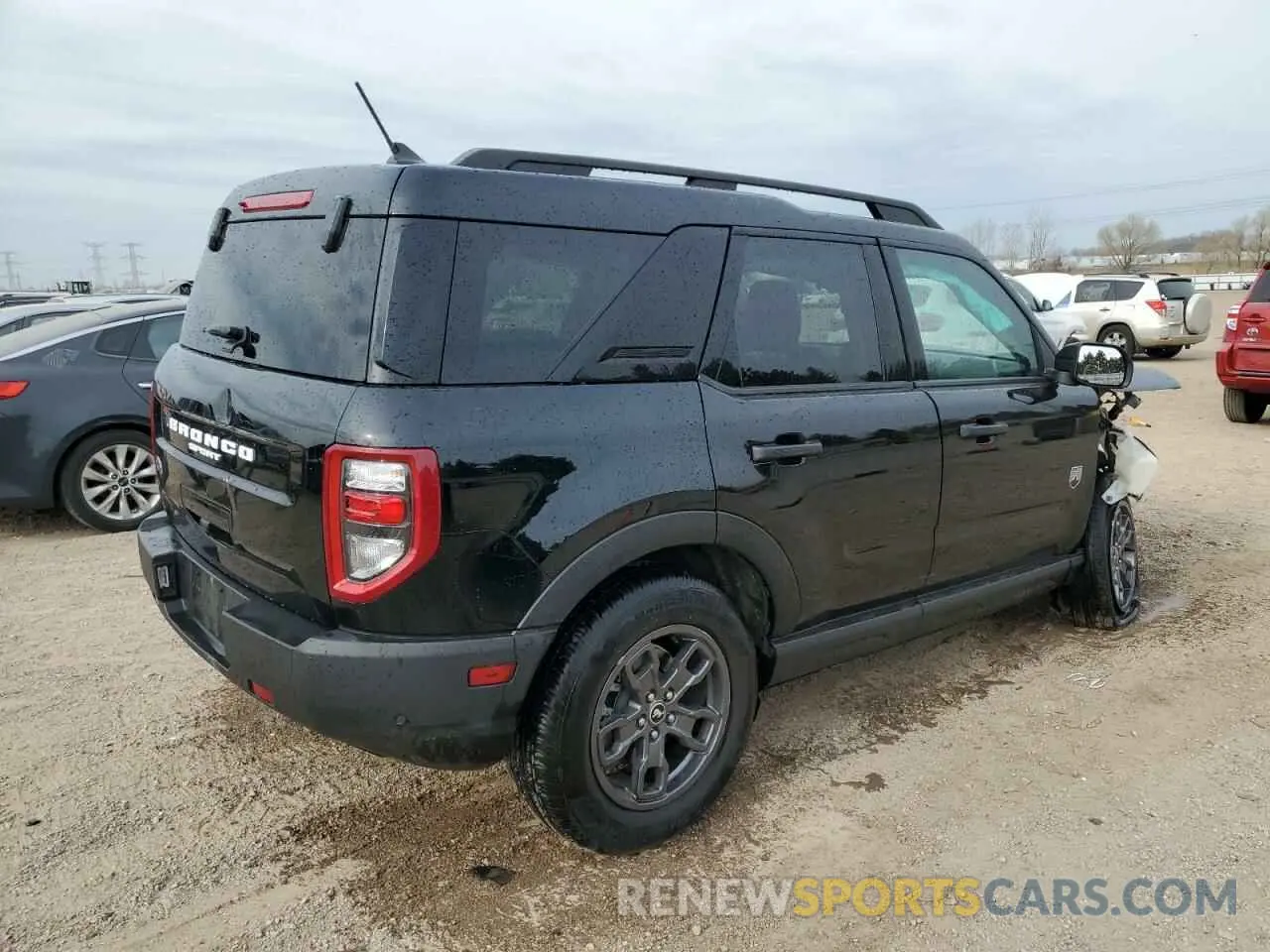 3 Photograph of a damaged car 3FMCR9B64PRD00235 FORD BRONCO 2023