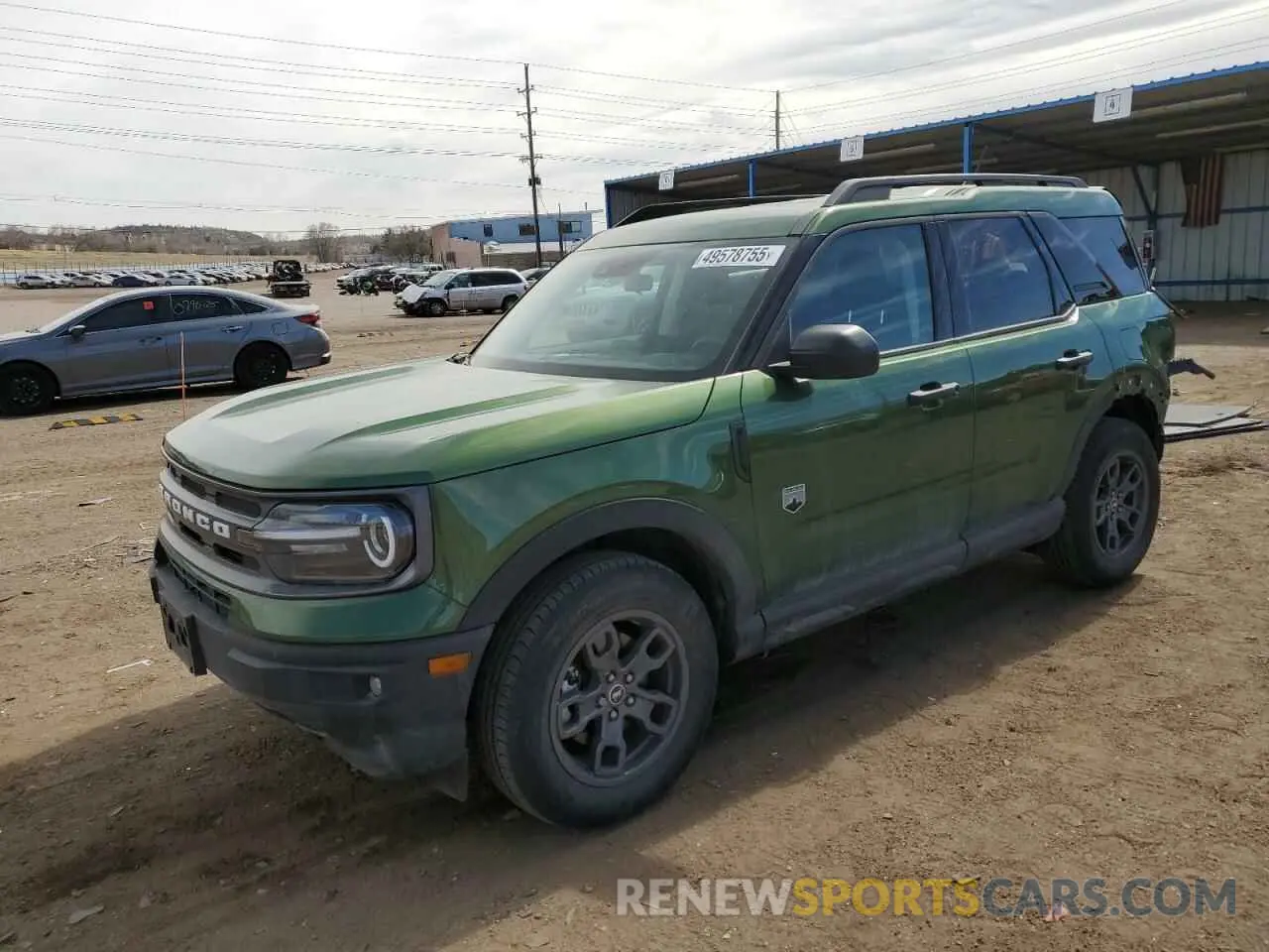 1 Photograph of a damaged car 3FMCR9B64PRD40525 FORD BRONCO 2023