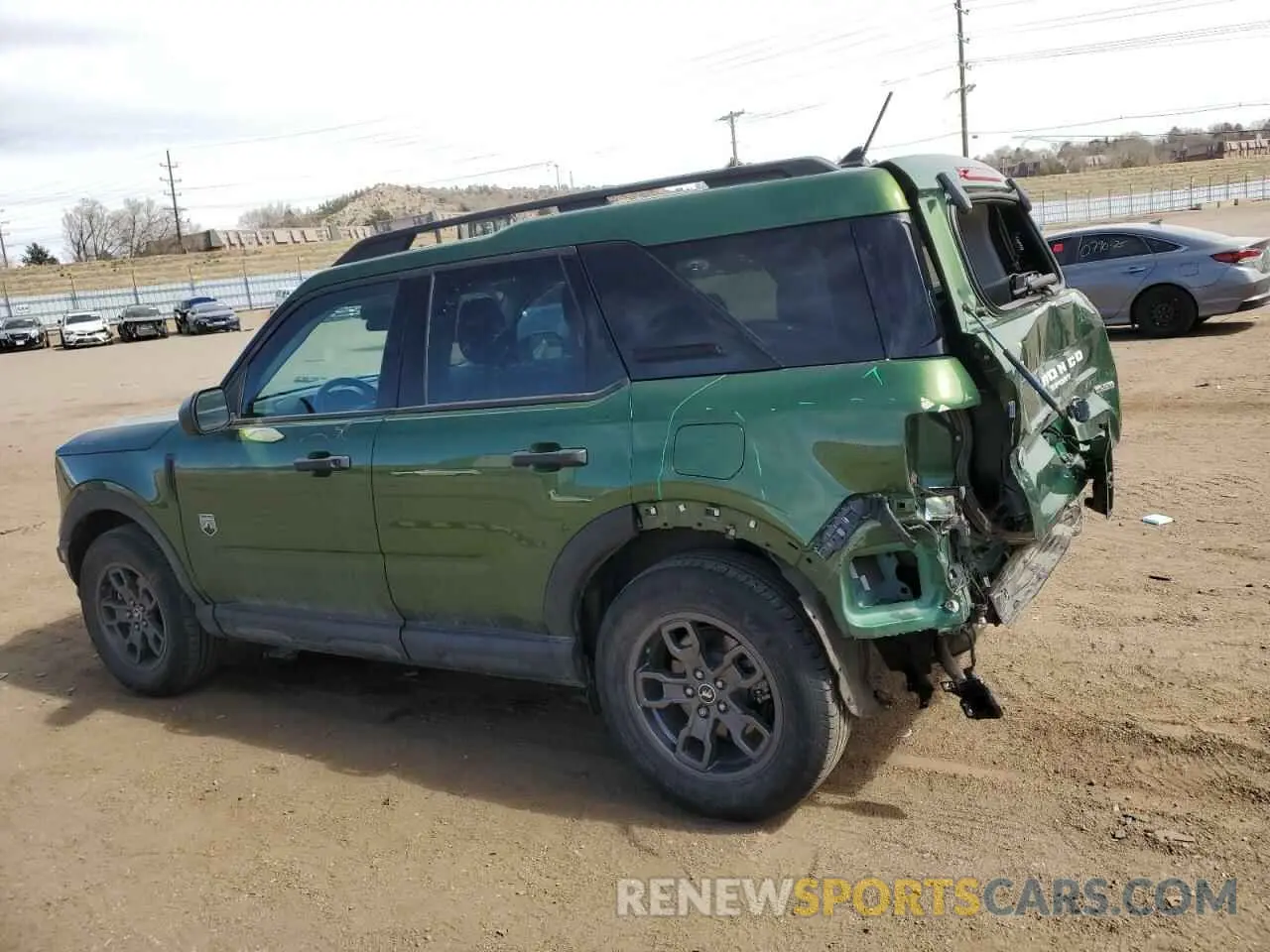 2 Photograph of a damaged car 3FMCR9B64PRD40525 FORD BRONCO 2023