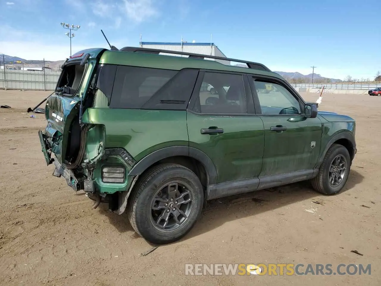 3 Photograph of a damaged car 3FMCR9B64PRD40525 FORD BRONCO 2023