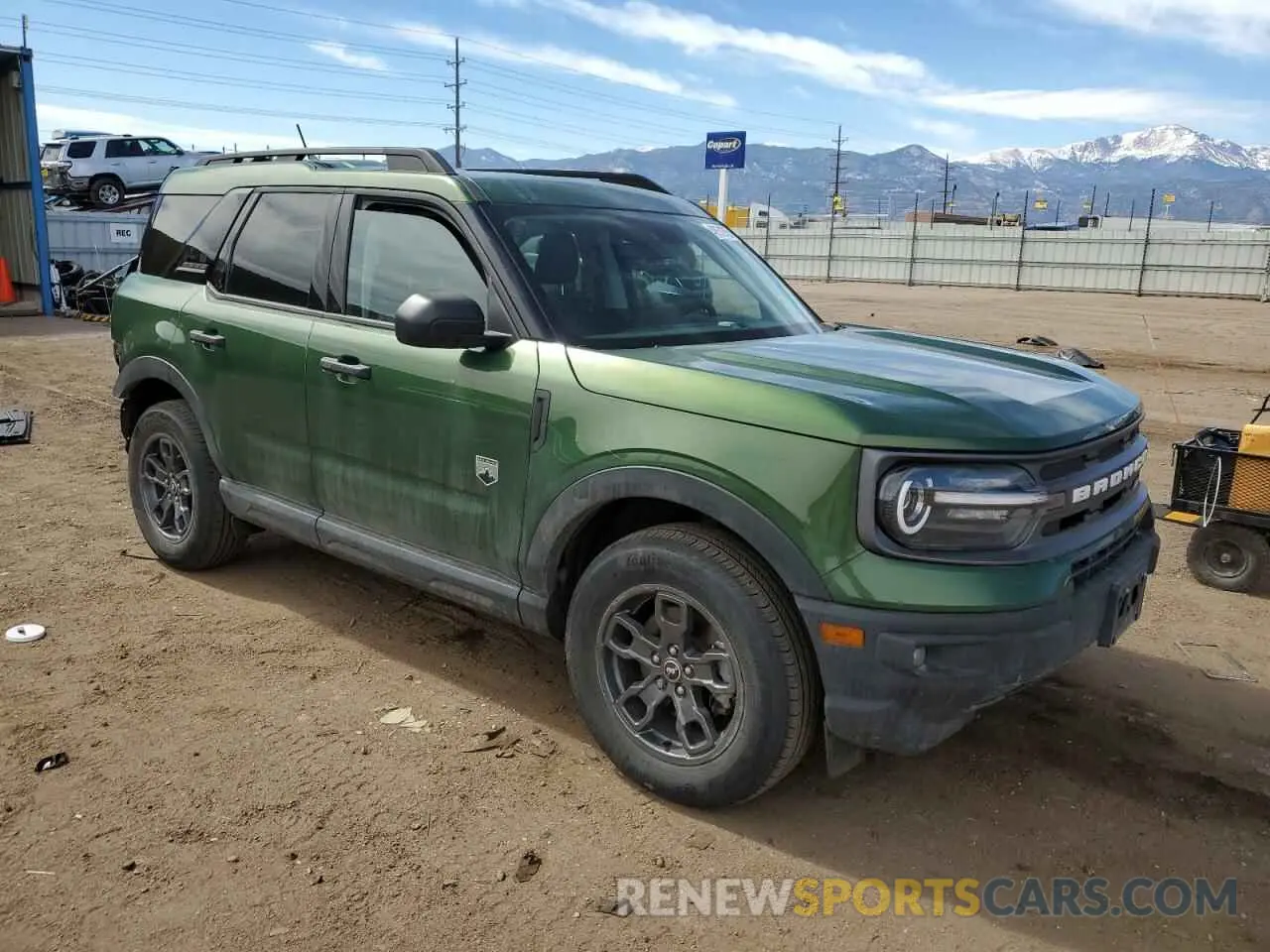 4 Photograph of a damaged car 3FMCR9B64PRD40525 FORD BRONCO 2023