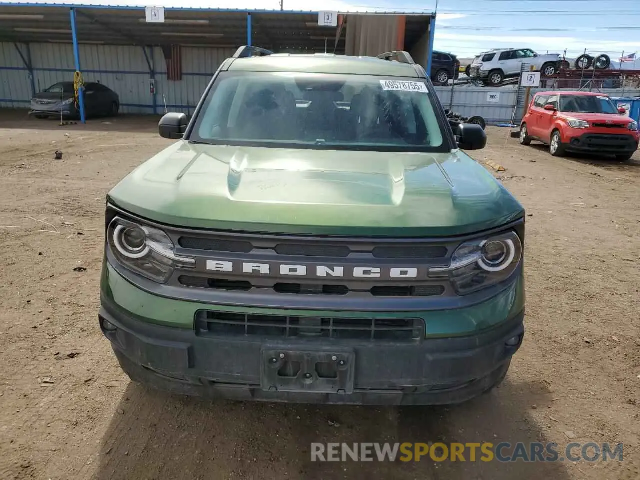 5 Photograph of a damaged car 3FMCR9B64PRD40525 FORD BRONCO 2023