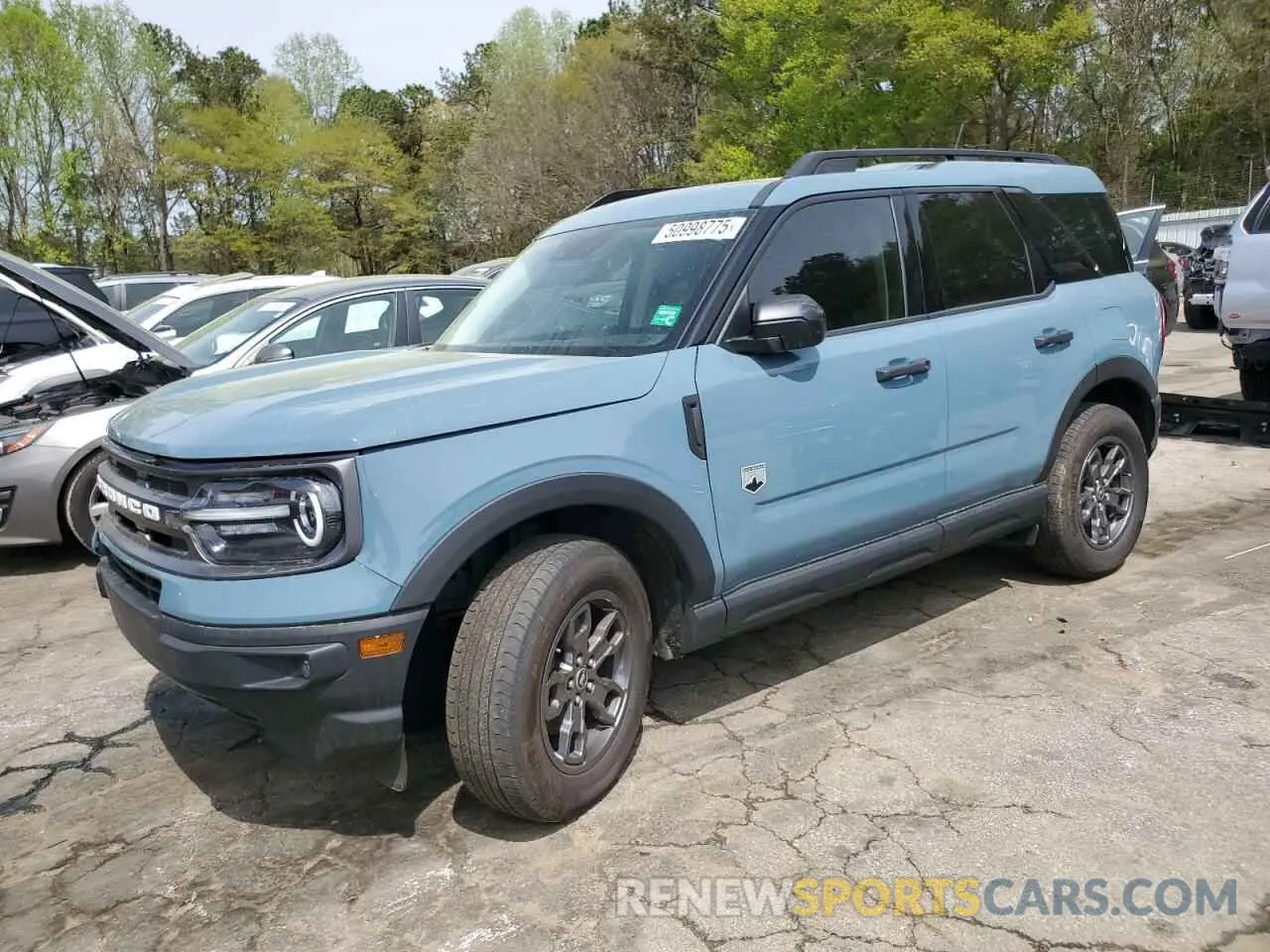 1 Photograph of a damaged car 3FMCR9B64PRD59673 FORD BRONCO 2023
