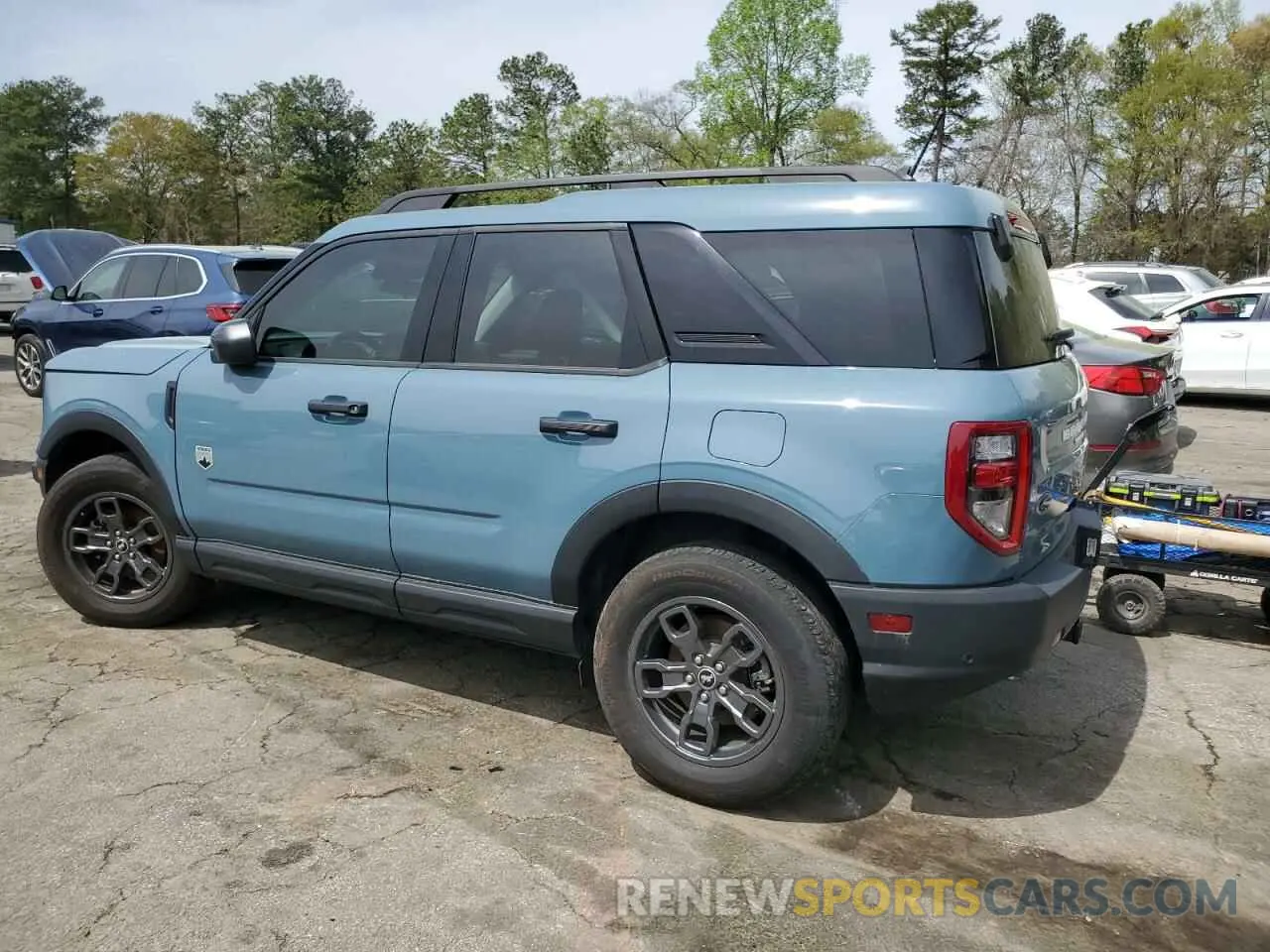 2 Photograph of a damaged car 3FMCR9B64PRD59673 FORD BRONCO 2023