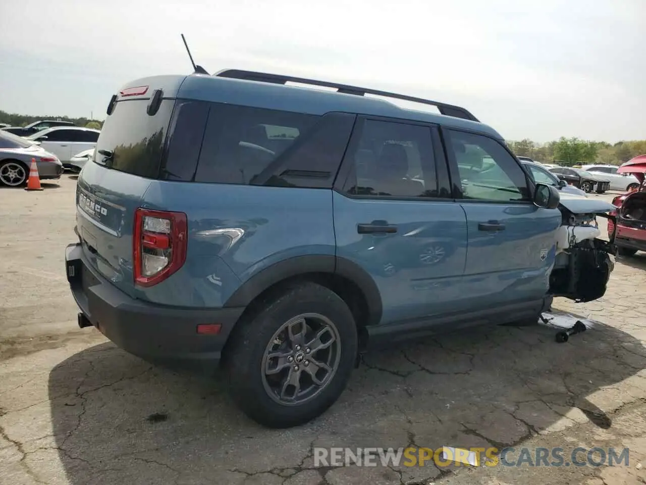 3 Photograph of a damaged car 3FMCR9B64PRD59673 FORD BRONCO 2023