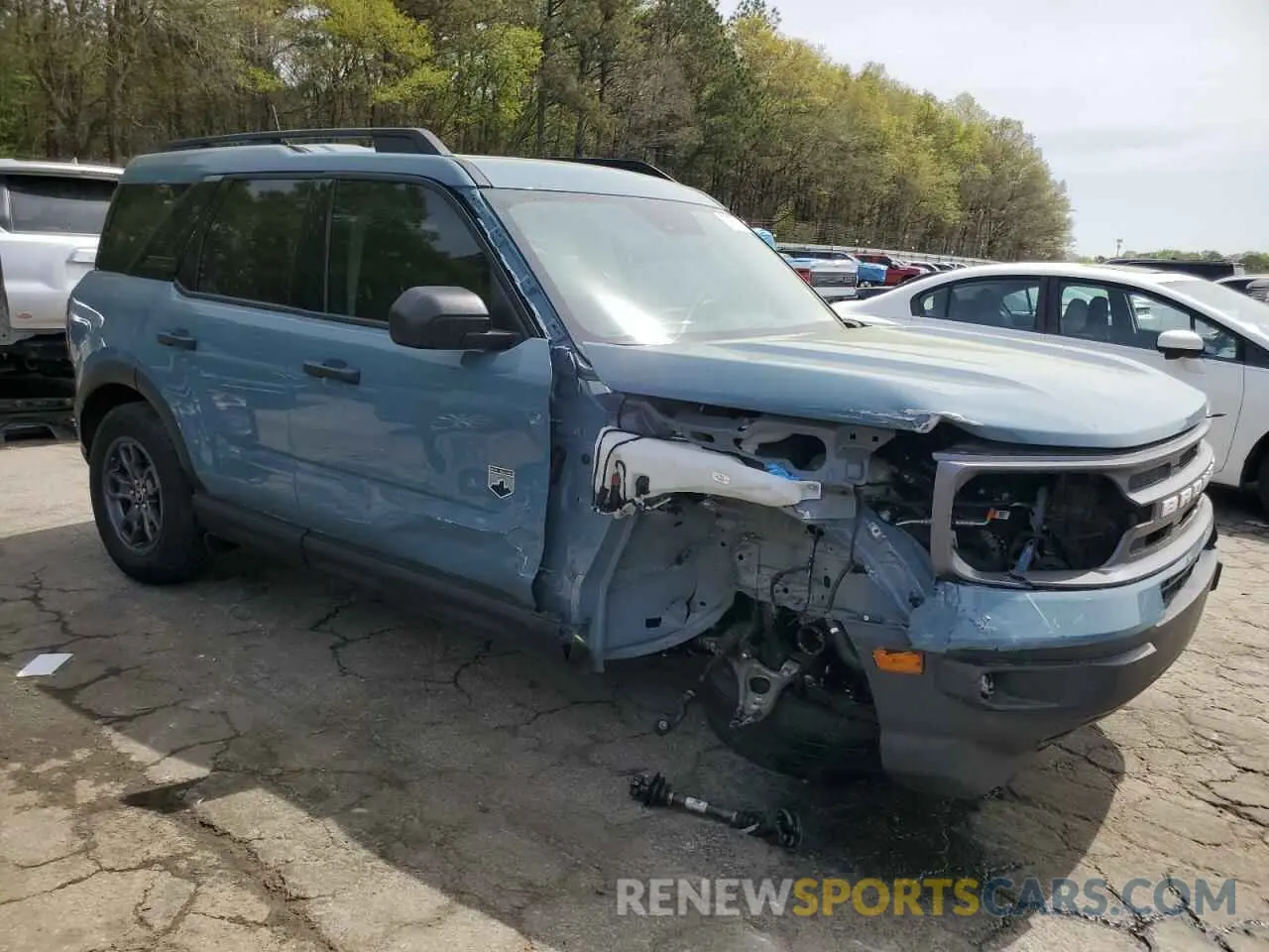 4 Photograph of a damaged car 3FMCR9B64PRD59673 FORD BRONCO 2023