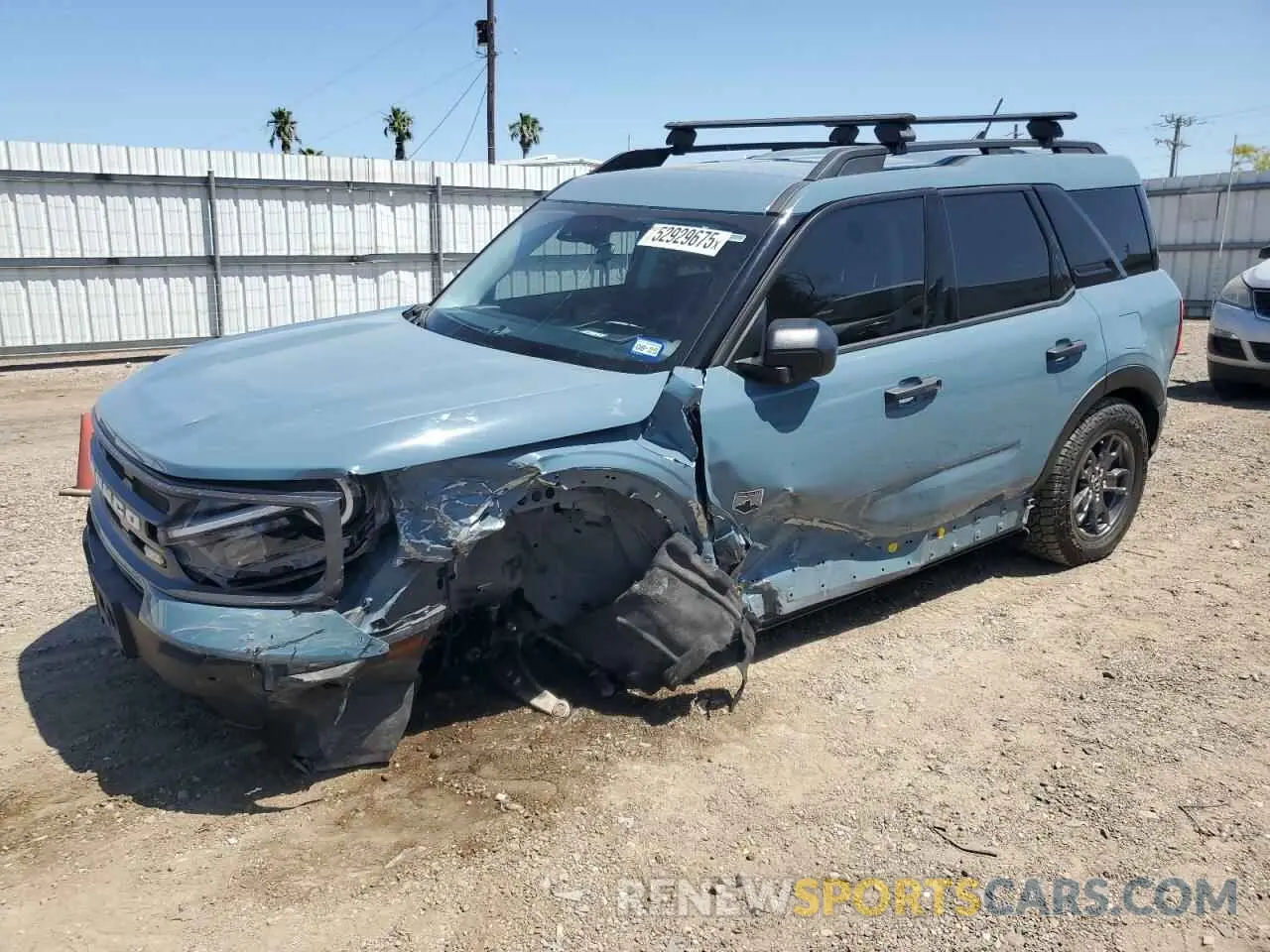 1 Photograph of a damaged car 3FMCR9B64PRD69667 FORD BRONCO 2023