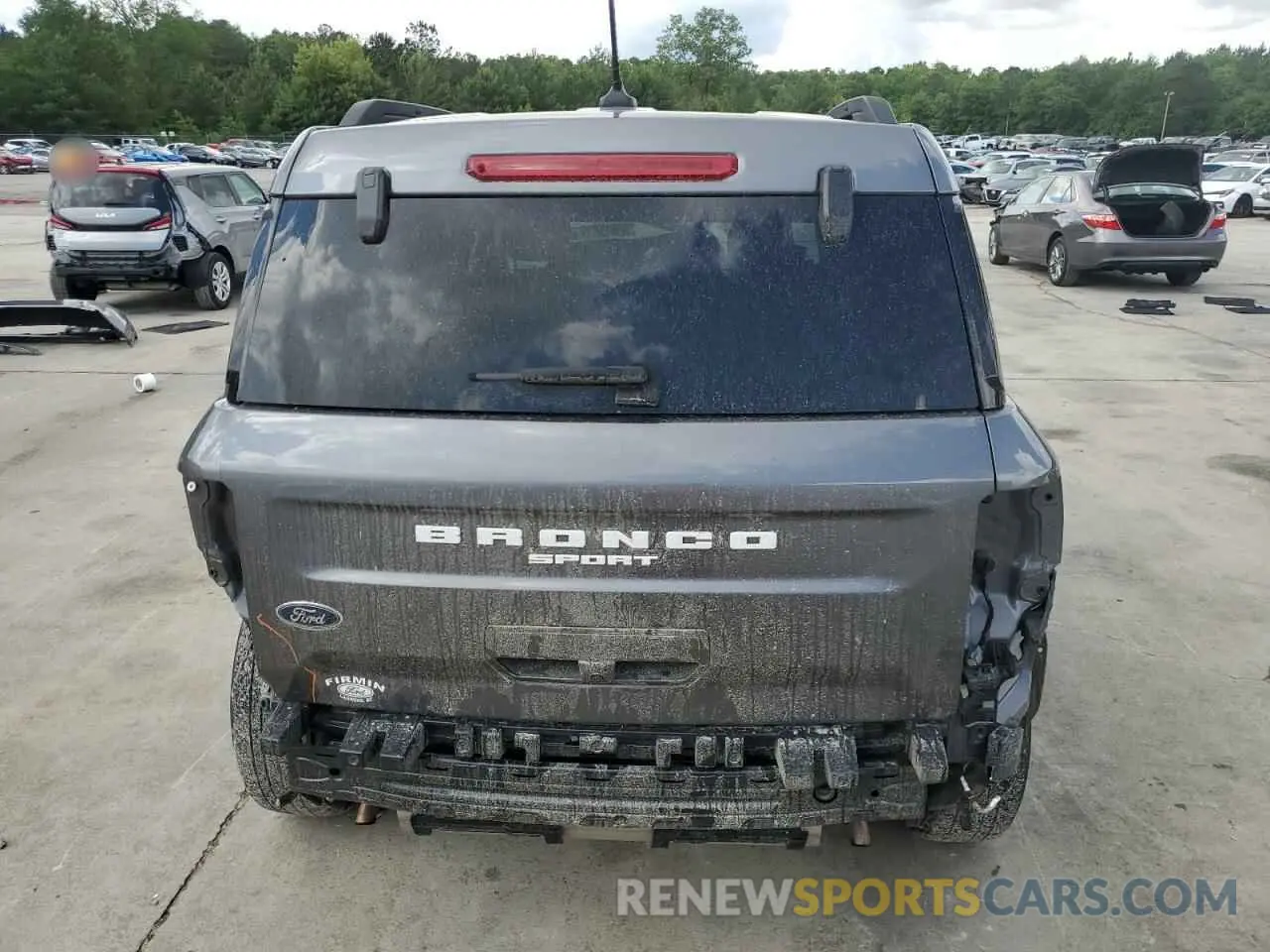 6 Photograph of a damaged car 3FMCR9B64PRD70589 FORD BRONCO 2023