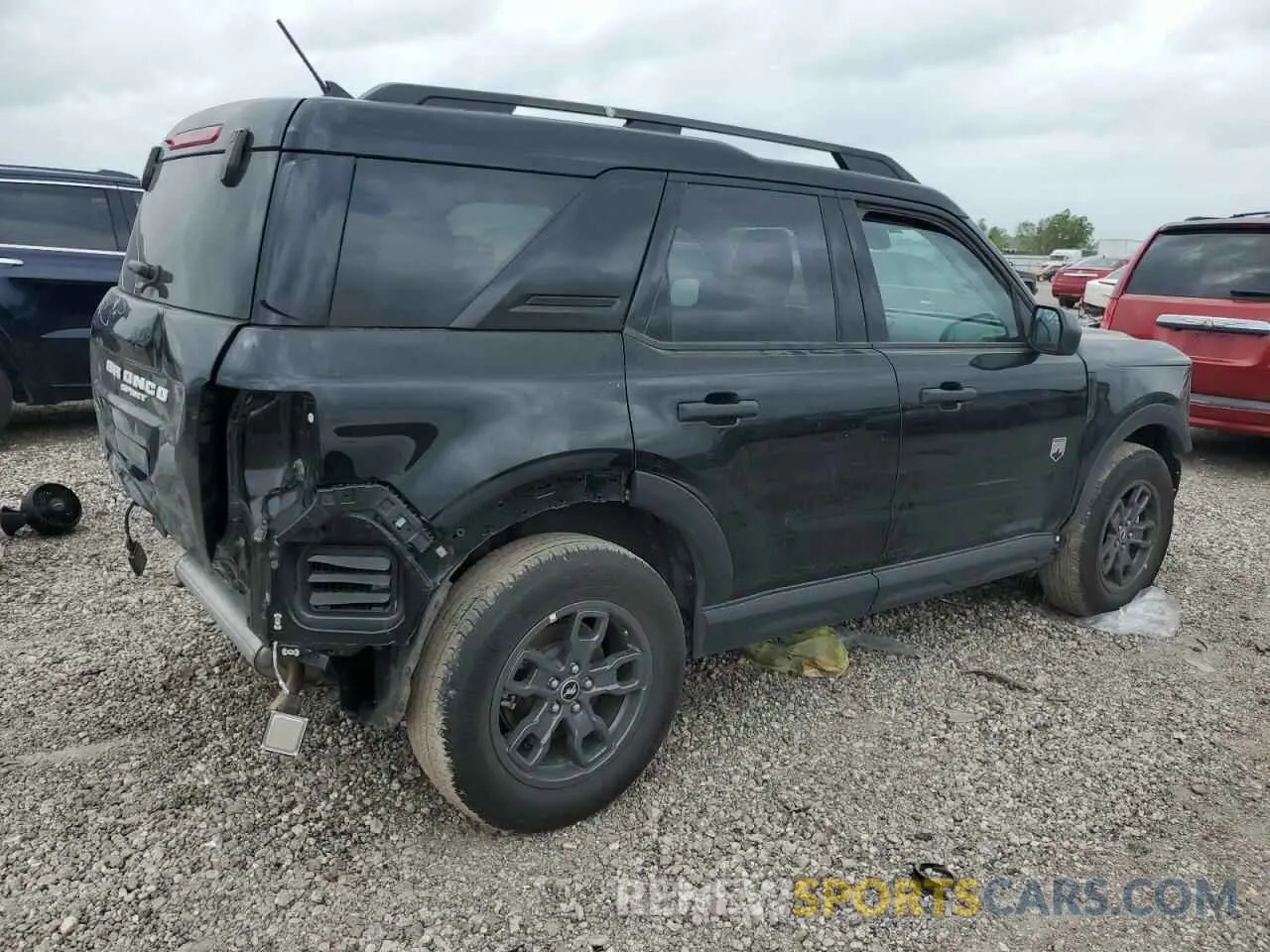 3 Photograph of a damaged car 3FMCR9B64PRE17829 FORD BRONCO 2023