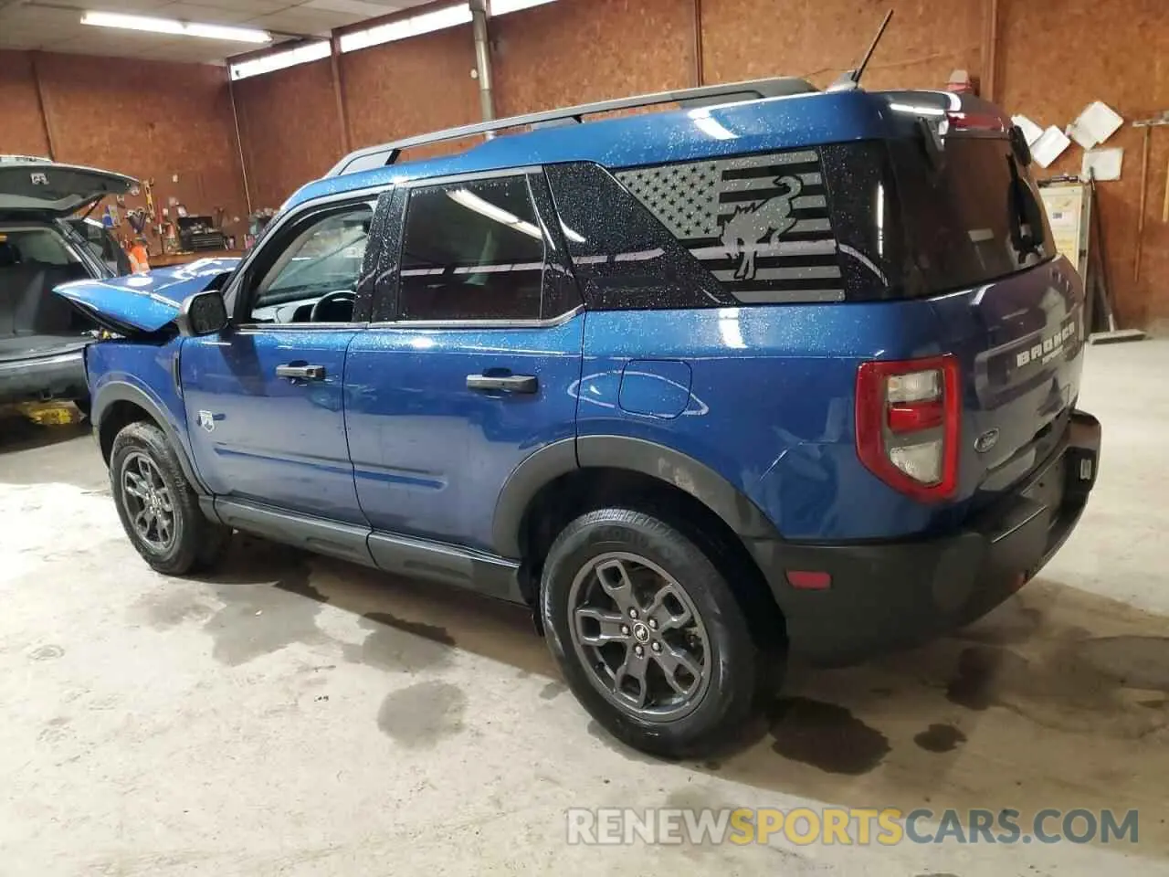 2 Photograph of a damaged car 3FMCR9B65PRD80760 FORD BRONCO 2023