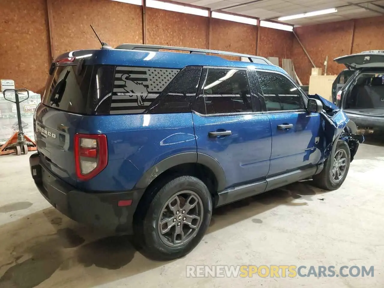 3 Photograph of a damaged car 3FMCR9B65PRD80760 FORD BRONCO 2023