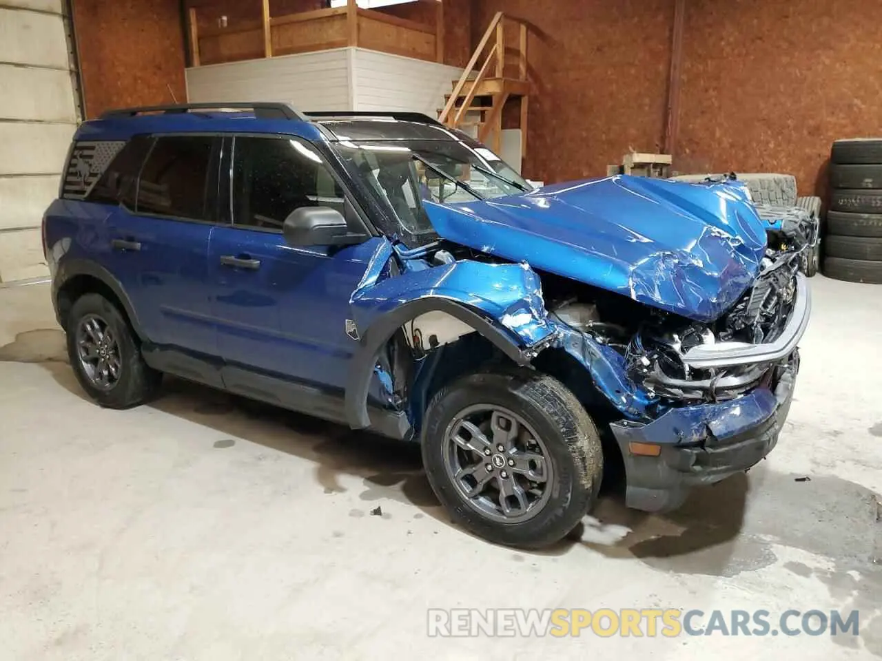 4 Photograph of a damaged car 3FMCR9B65PRD80760 FORD BRONCO 2023