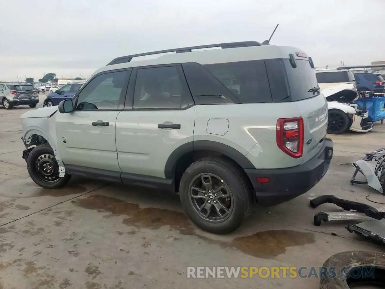 2 Photograph of a damaged car 3FMCR9B65PRD88471 FORD BRONCO 2023