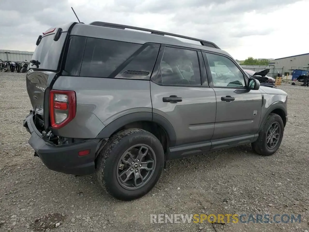 3 Photograph of a damaged car 3FMCR9B66PRD43264 FORD BRONCO 2023