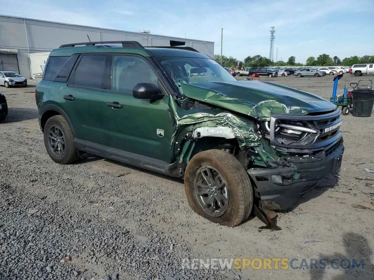 4 Photograph of a damaged car 3FMCR9B66PRE32364 FORD BRONCO 2023