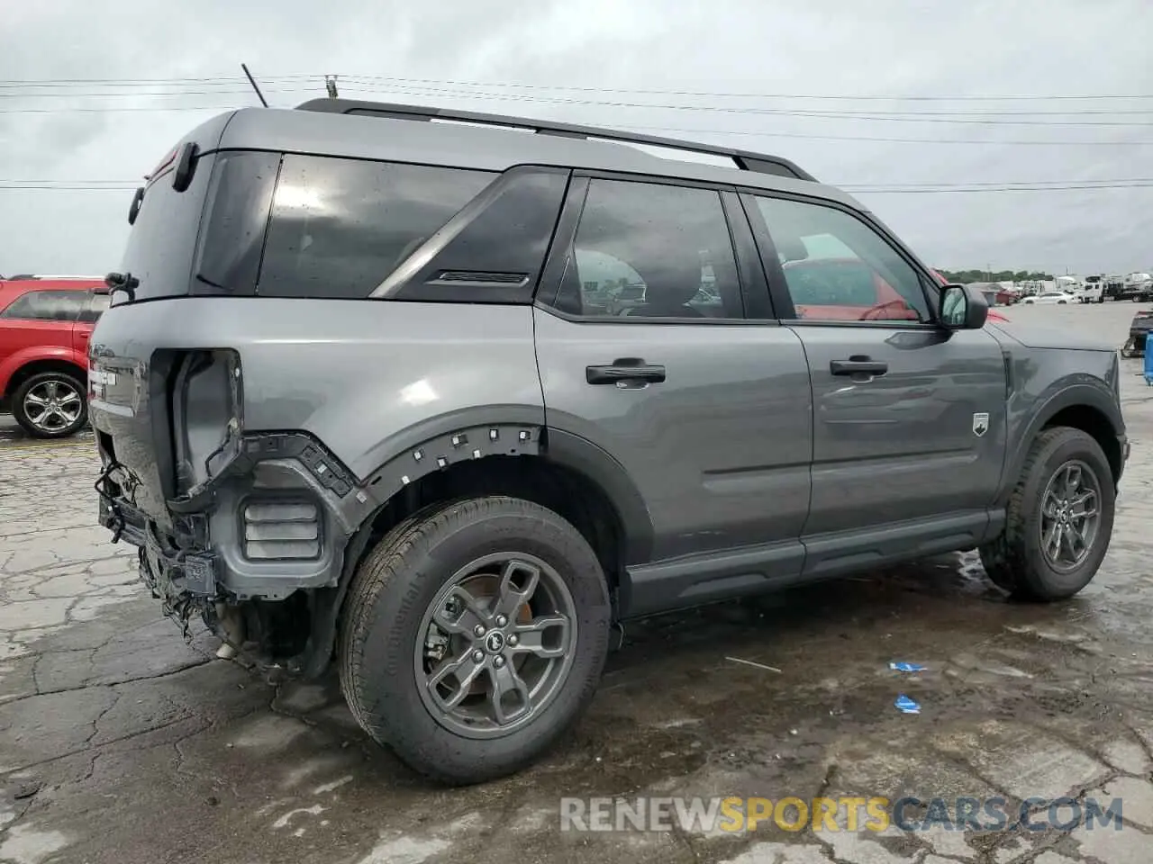 3 Photograph of a damaged car 3FMCR9B67PRE22863 FORD BRONCO 2023
