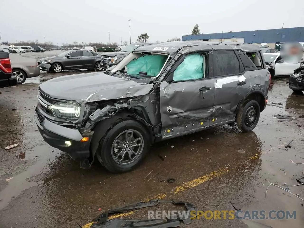 1 Photograph of a damaged car 3FMCR9B68PRD24232 FORD BRONCO 2023