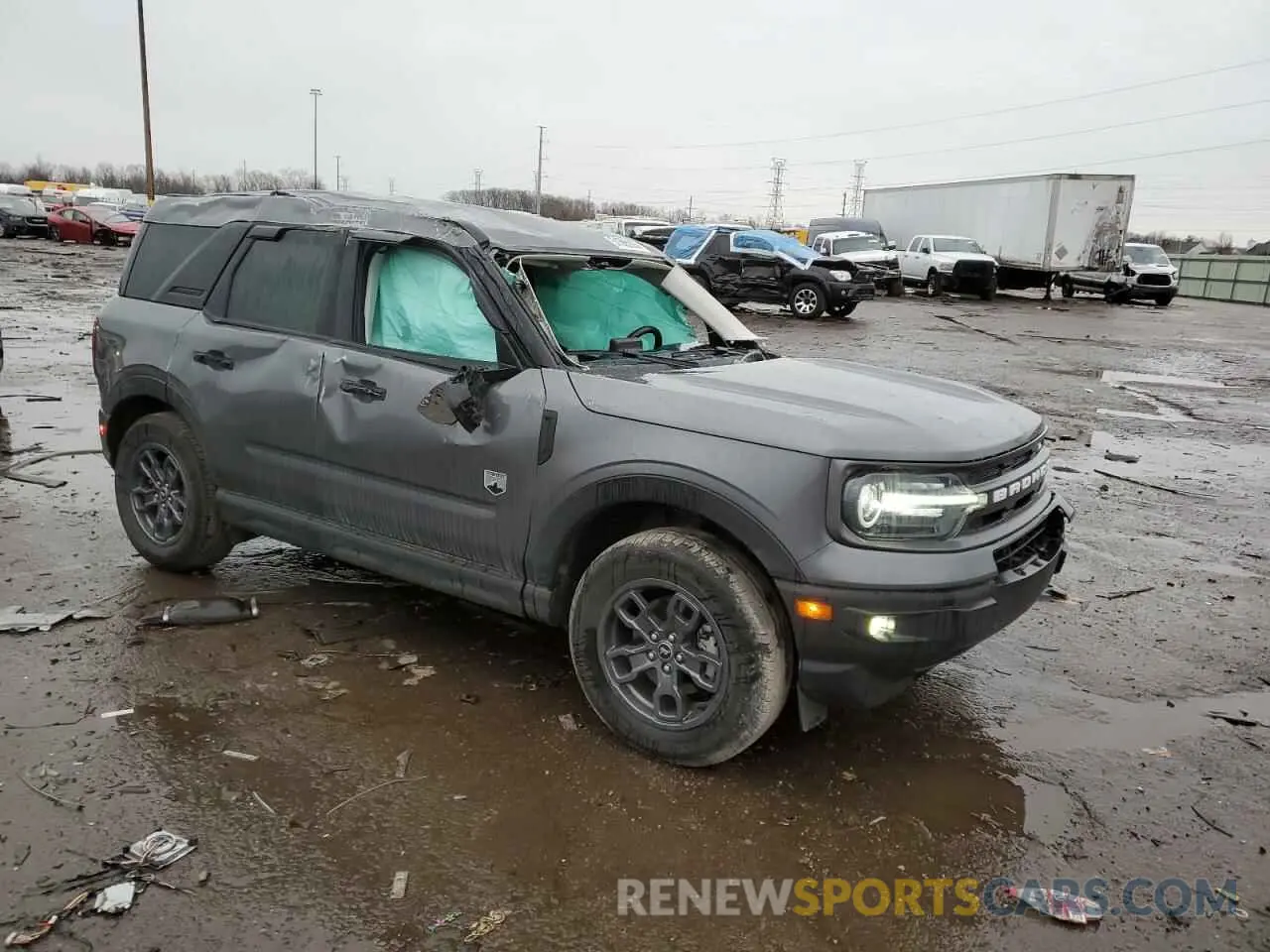 4 Photograph of a damaged car 3FMCR9B68PRD24232 FORD BRONCO 2023