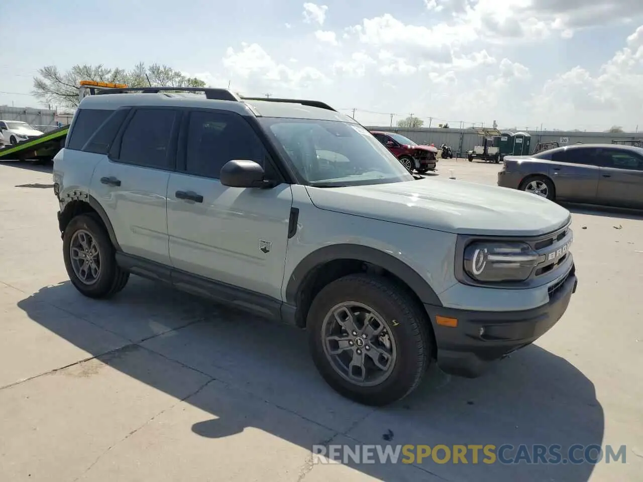 4 Photograph of a damaged car 3FMCR9B68PRD27261 FORD BRONCO 2023