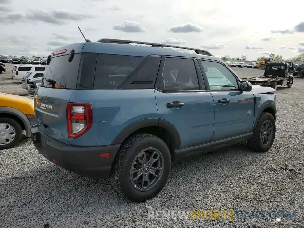 2 Photograph of a damaged car 3FMCR9B68PRE24430 FORD BRONCO 2023